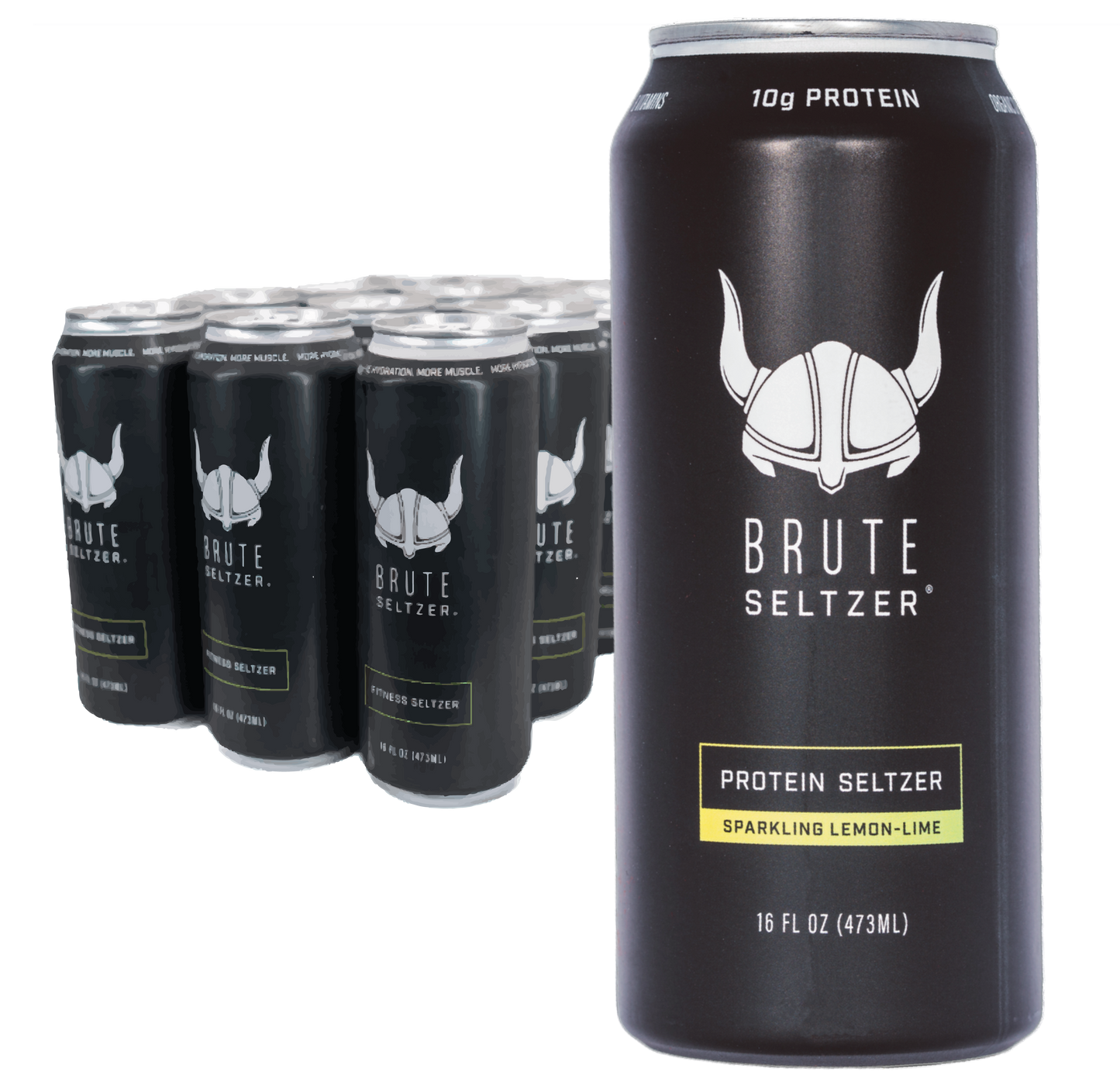 Brute Seltzer Lemon-Lime 12-pack
