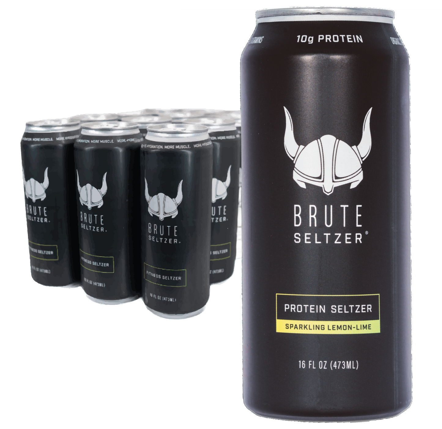 Brute Seltzer Lemon-Lime 12-pack
