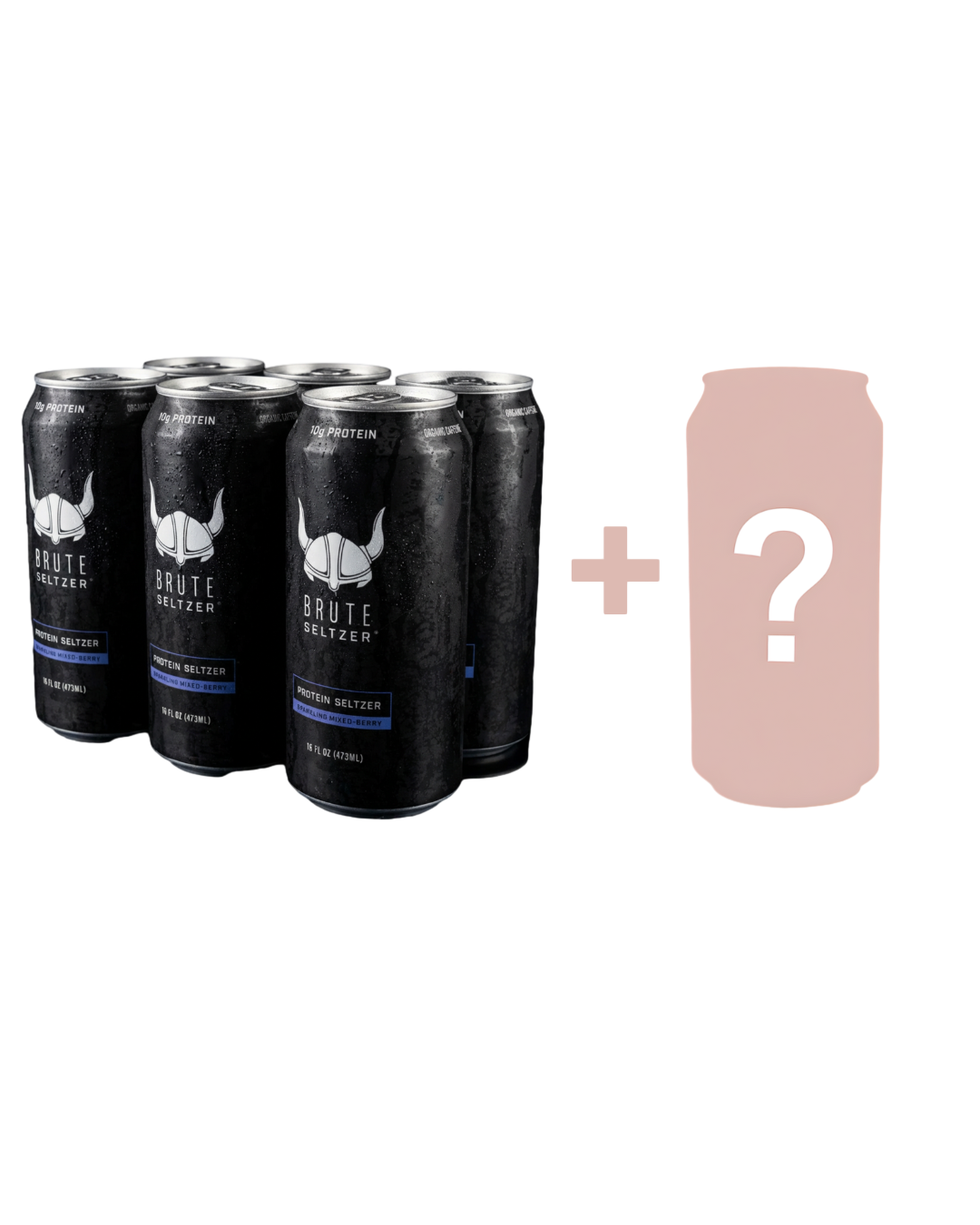 Brute Seltzer Mixed-Berry 6-Pack + Bonus Flavor