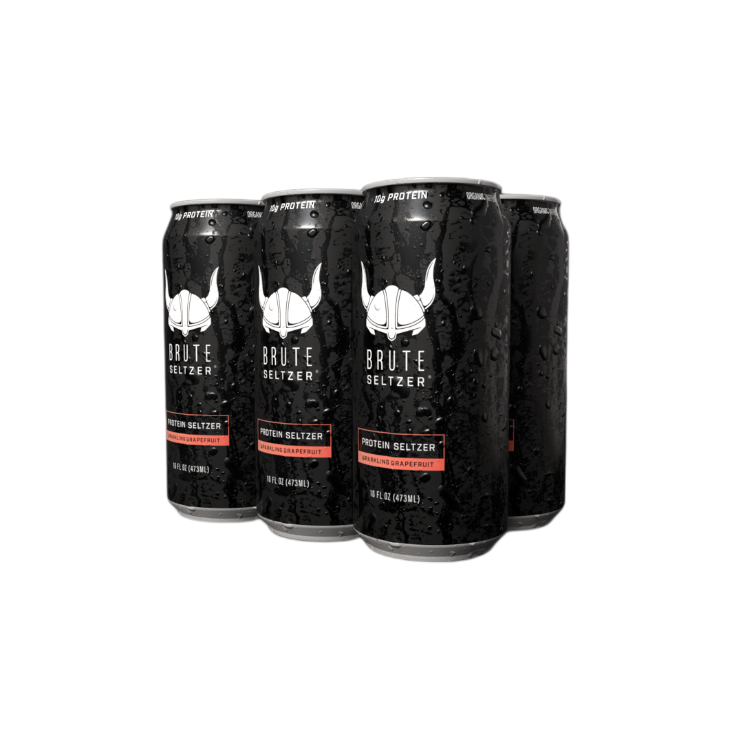 Brute Seltzer Grapefruit - 6-Pack