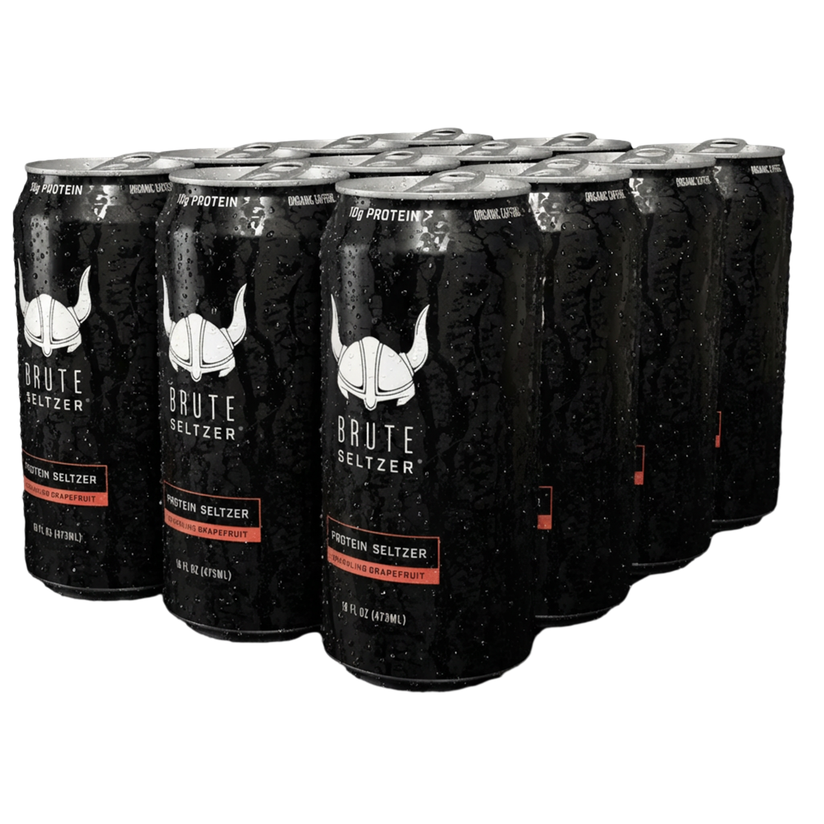 Brute Seltzer Grapefruit 12-pack