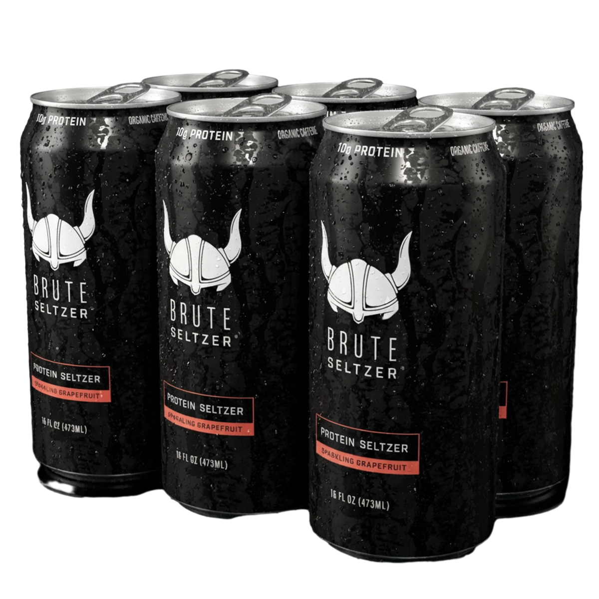 Brute Seltzer Grapefruit - 6-Pack