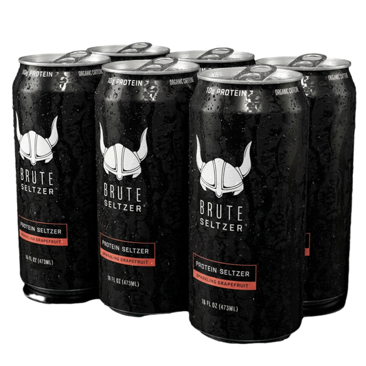 Brute Seltzer Grapefruit - 6-Pack